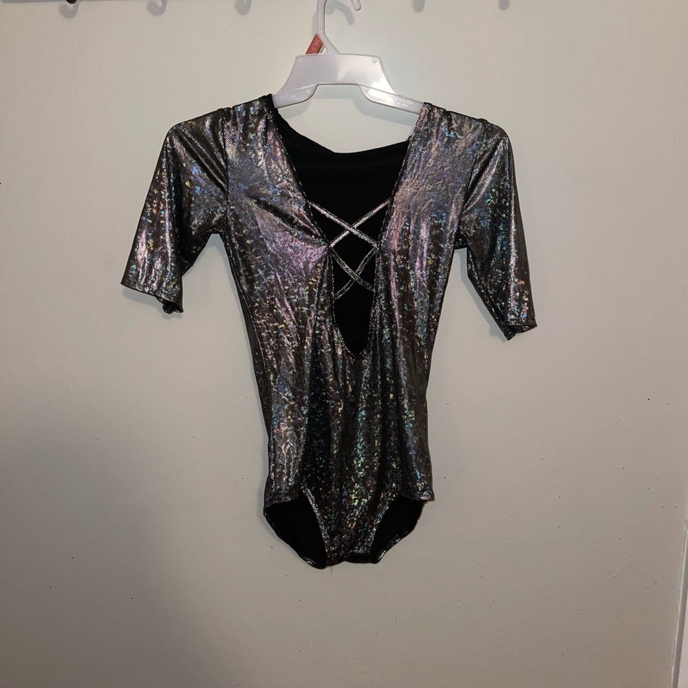 Hooded bodysuit, worn once, S/M